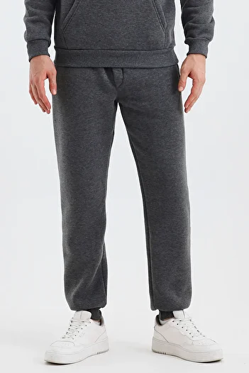 monox Ανδρική φόρμα Jogger με 3 νήματα