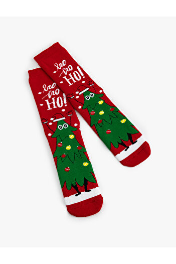 Koton New Year's Towel Socks