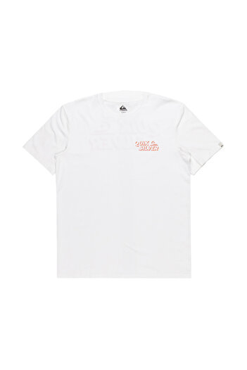 Quiksilver Shadow Knock Ανδρικό Λευκό T-Shirt ΑΝΔΡΙΚΟ T-SHIRT EQYZT07665