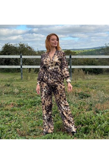 PANCAARTE Leopard Pattern Suit