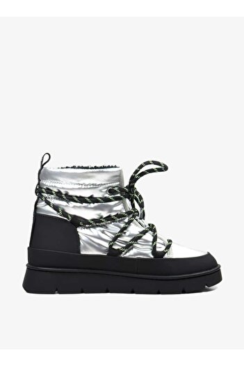 GAP Women's Panelled Lace-Up High Shaft Boots
