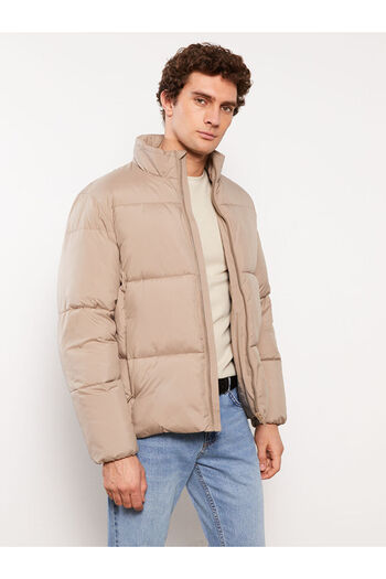 LC Waikiki Ανδρικό παλτό με φουσκωτό γιακά Standard Fit - W30972Z8