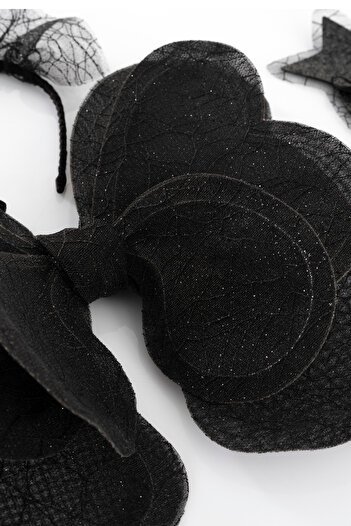 DUCA Girl's Birthday Butterfly Wing Set 5-8 Years / Black Color