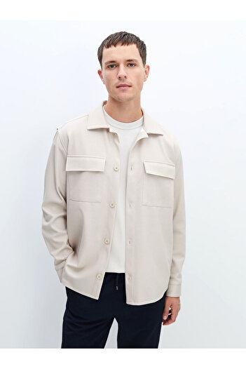 LC Waikiki Sparkling Choices from Shining Store |   Regular Fit Long Sleeve Men's Shirt Jacket