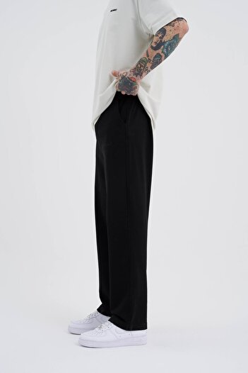 Machinist Relaxed Basic Baggy Sweatpants Black