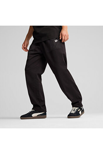 Puma Μαύρο παντελόνι Downtown Parachute Unisex