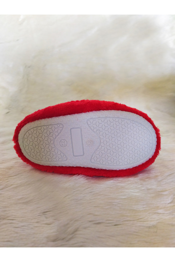 Efsun Boys' and Girls' Slippers - Casual Kindergarten with Dog Figures, Plush, Non-Slip, Soft Flexible Base