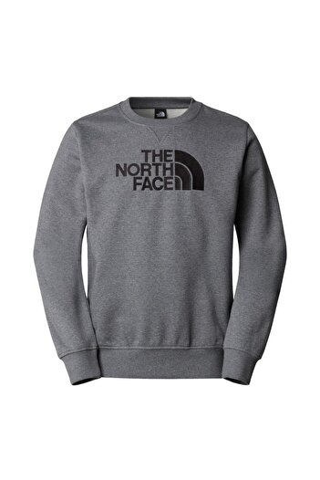 THE NORTH FACE Drew Peak Men's Hooded Sweatshirt Nf0A89Ekdyy1 - Grey/Xl