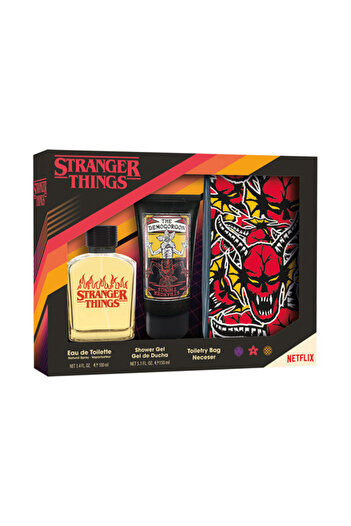 Air-Val Netflix Stranger Things Edt 100 ml + Shower Gel 150 ml + Tote Bag  Gift Set
