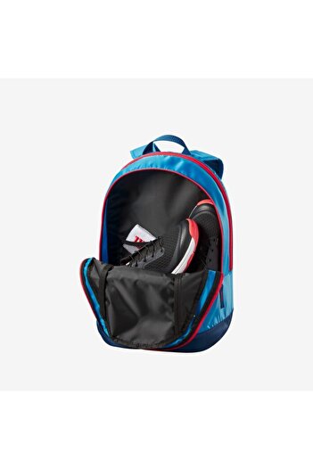 Wilson Junior-Sized Zipper Closure Tennis Backpack WR8023802001