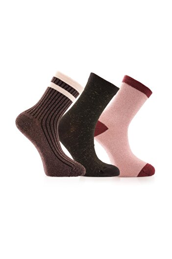 Miorre Glitter Socks Set - Pack of 3