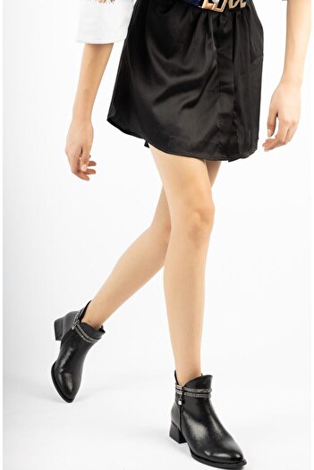 Moda Değirmeni Γυναικείες Πέτρινες Μπότες Md1092-116-0001