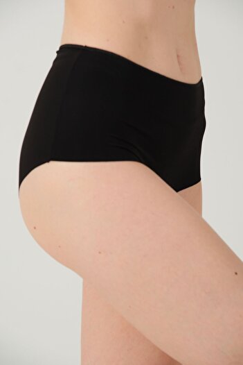 mellie Women's Laser Cut Non-Marking High Waist Gathering Panties