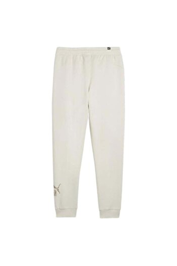 Puma Ess+ Anımal Pants Fl 681496-87 Bej Eşofman Altı