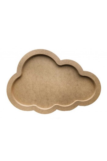 PiCare 45x30 εκ. Bubble Wooden Cloud - Στολίδι πόρτας, Pk:1-