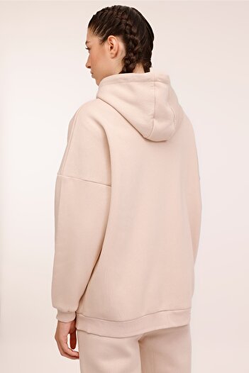 lumberjack Wb Marcia 18Ssb502 4Pr Beige Women's Tracksuit Top