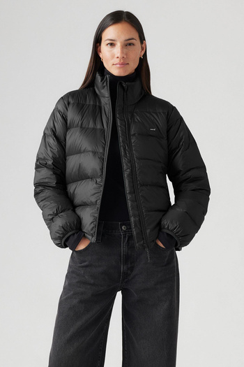 Levi's Women's Transition Black Feather Jacket - A8320-0000