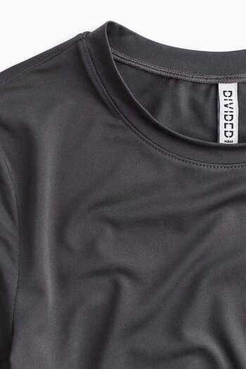 H&M Long-sleeved microfibre top
