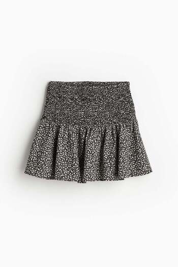 H&M Smocked mini skirt
