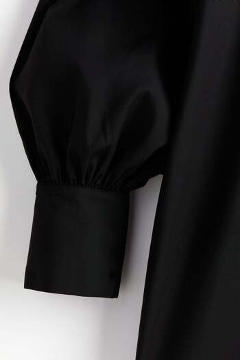 H&M Oversized tie-detail dress