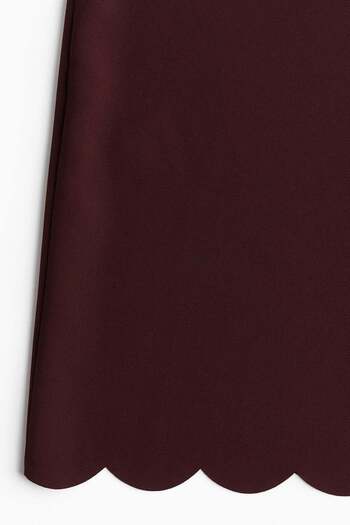 H&M Scalloped dress