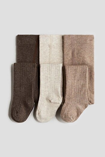 H&M 3-pack tights