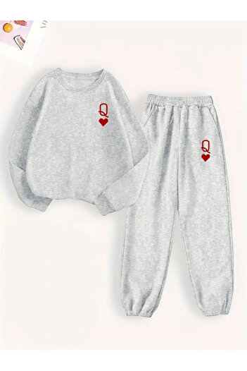 Pink Sky Plus Size Unisex Tracksuit Set