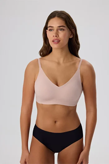 nulu Powder Recovery Seamless Massage Covered Bra