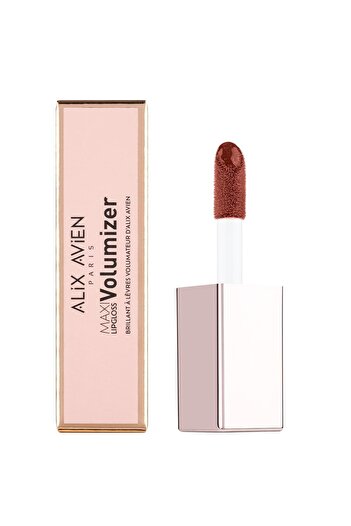 Alix Avien Maxivolumizer Lipgloss 219 - Foxy Red - Kalıcı ve Nemlendirici Ruj - Dolgunlaştırıcı Etki