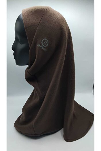 Differenza Thermal Fleece Hologram Hijab Bonnet - Brown
