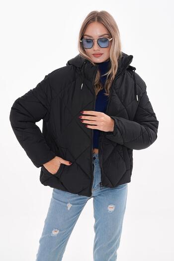 ŞİMAL Women's Hooded Puffer Jacket 245347   -