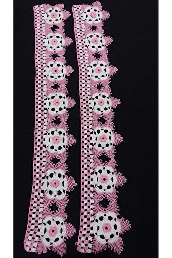 Papatyam Handcrafted Dowry Towel Edge - Knitted Needlework