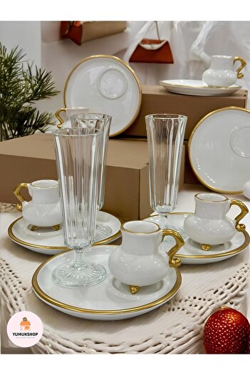 Carmen Soft 6-Piece Luxury King Coffee Cup Set