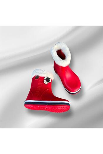 Sonimix Boy Red Waterproof Light Rain Boots
