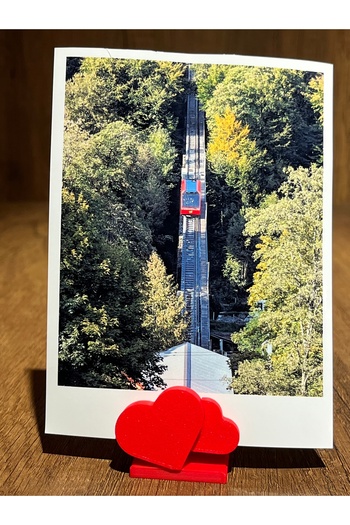 Alp in Alpes Photo Stand Heart Picture Holder Card Holder
