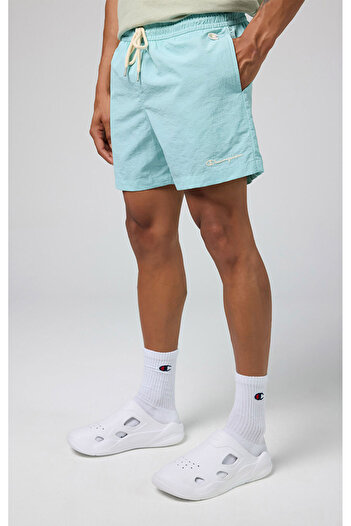 Champion Eco Future Beachshort Organik Pamuk Mavi Erkek Mayo-219790-BS017