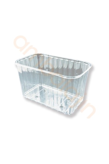 Home 1000Gr Shawl Plastic - 100 Fruit Containers