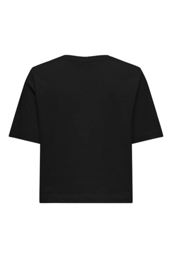 ONLY Onlsilvina S/S Top Swt Women's Black Sweatshirt - O 15324994