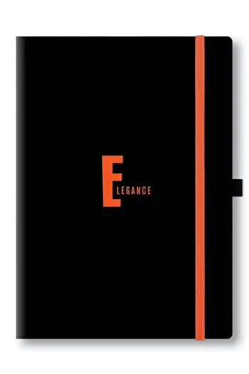 Le Color دفتر ملاحظات Elegance مقاس A4 مربع 160 صفحة بغلاف مقوى