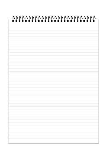 Le Color Manılla Notepad A5 Striped Blue