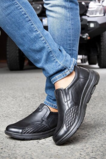 Muya Denver Anatomical Sole - Genuine Leather Heeled Men's Shoes, Suitable for HalluxValgusBone Out