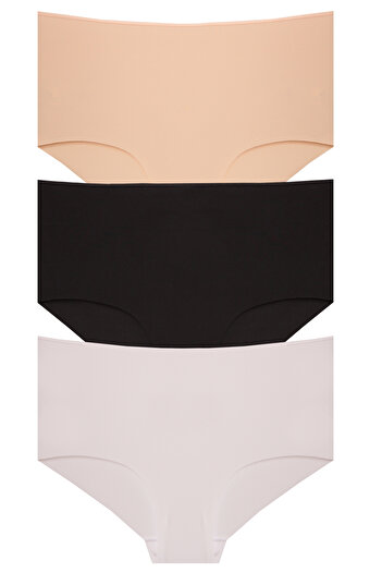papatya lingerie قالب ليزر عالي الخصر مخصص 2855 3 عبوات