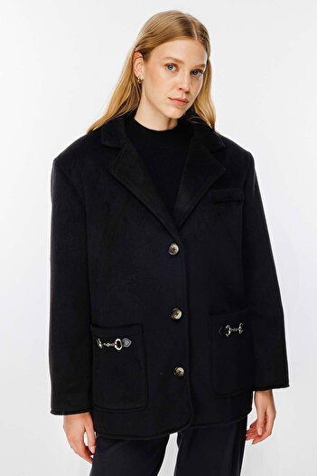 Hooopstore Kasha Premium Black Blazer