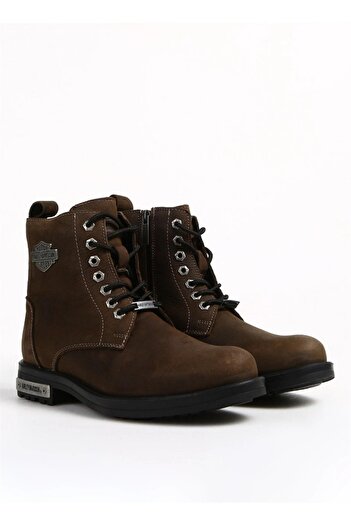 Harley Davidson Ανδρικές μπότες από γνήσιο δέρμα Alanza K.Haki Nubuck