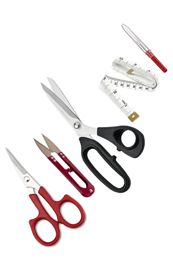hodbehod Set of 10 25 cm Plastic Handle Fabric Cutting Shears - Jpt-10