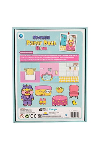Smile Games Magnetli Paper Duck Ev Seti