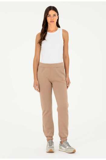 U.S. Polo Assn. Women's Light Brown Sweatpants