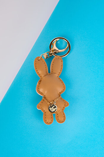 minebag Milk Coffee Colored Rabbit Figured Bag Accessory
