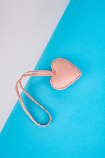 minebag Pink Cute Heart Dust - Bag Accessory Charm
