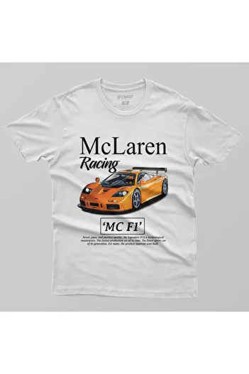 Crazy Mclaren Racing Mc F1 Reverse Mens T-Shirt